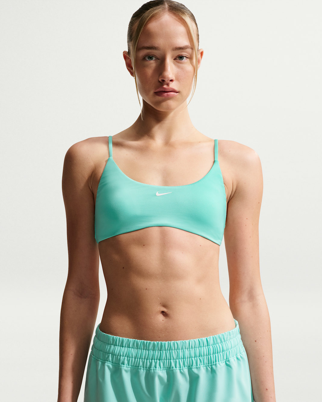 Nike Swim Essential Women's Bralette Bikini Top - Bleached Turquoise