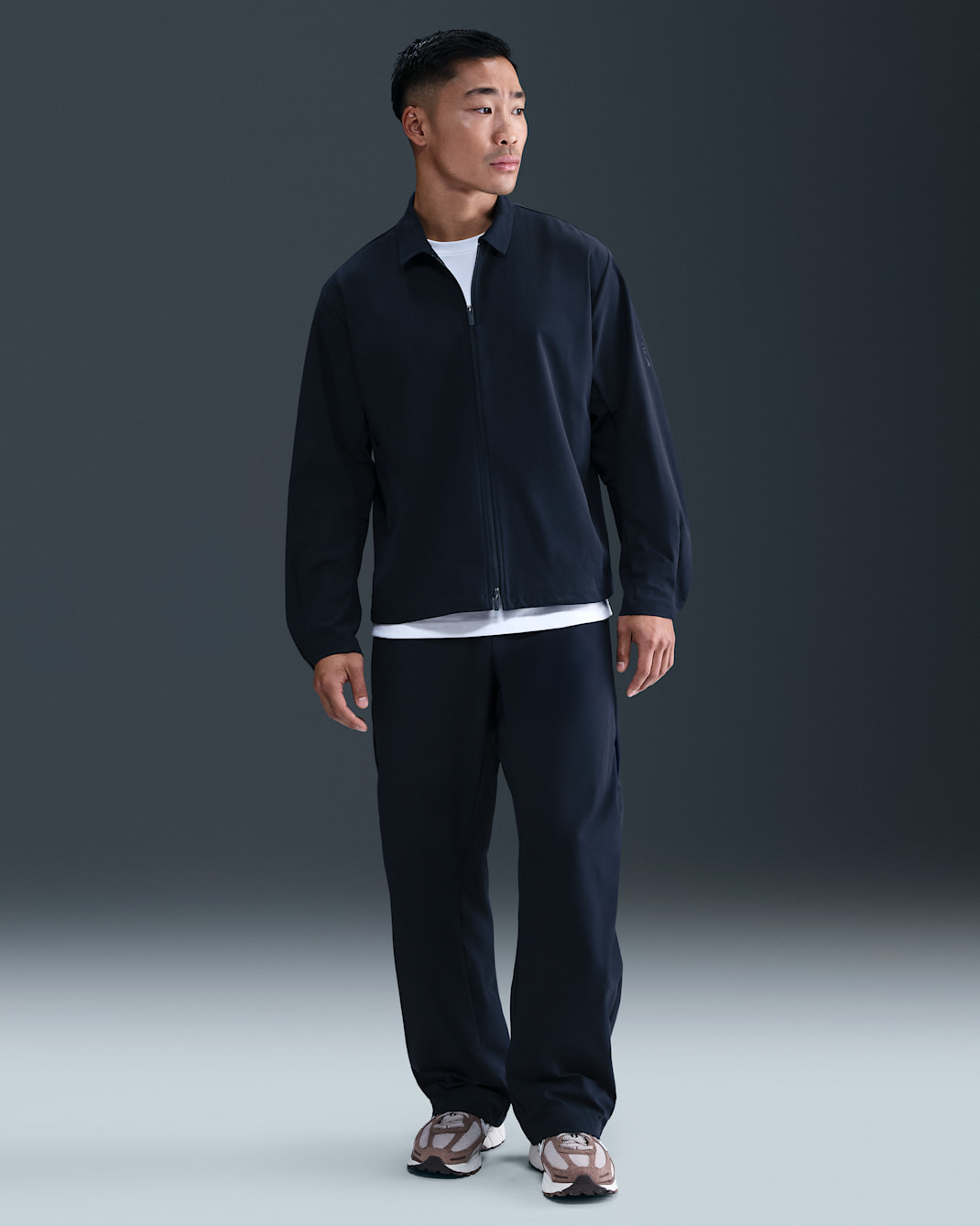 Pants de estilo funcional Dri-FIT UV de ajuste holgado para hombre Nike 24.7 PerfectStretch - Obsidiana/Obsidiana oscuro