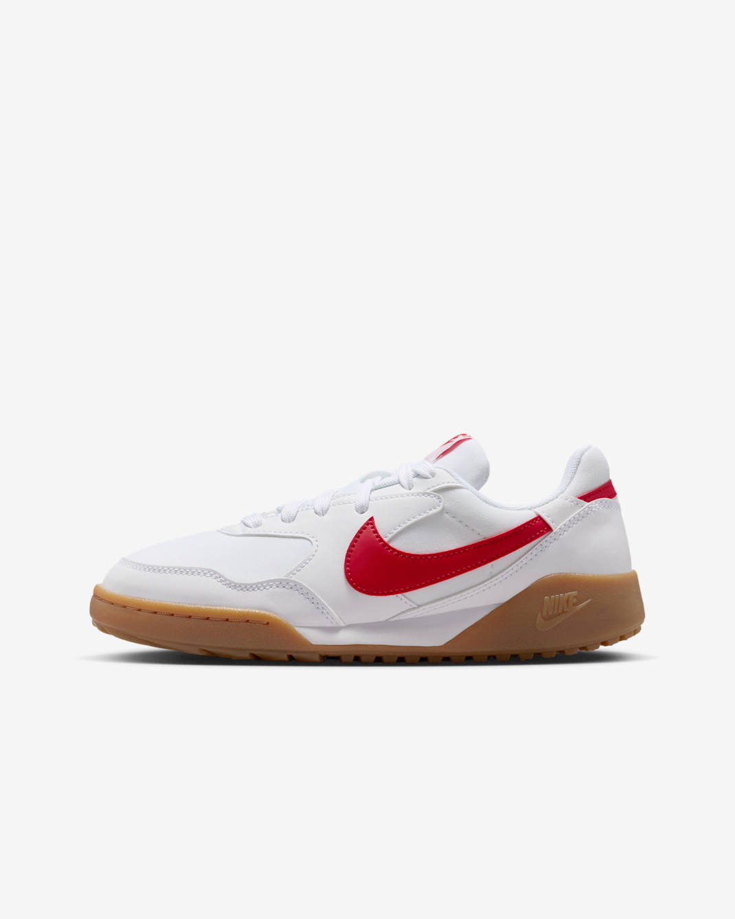 Tenis para niños grandes Nike Terra Manta - Blanco/Marrón claro goma/Rojo gimnasio