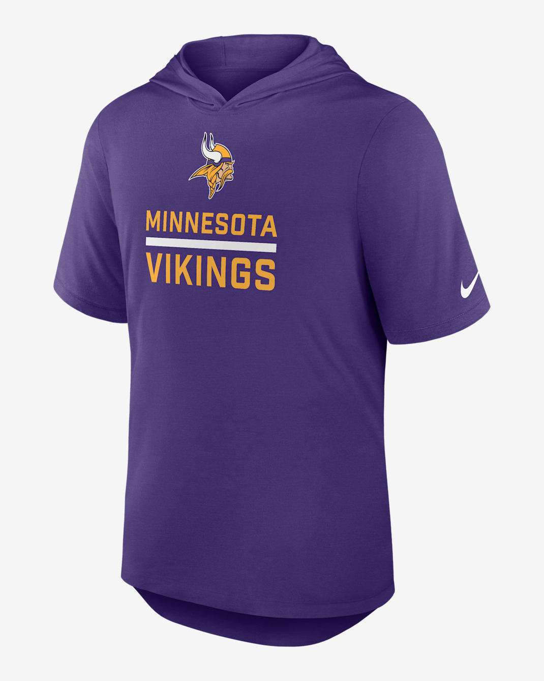 Minnesota Vikings Men's Nike Dri-FIT NFL Hooded T-Shirt - Purple