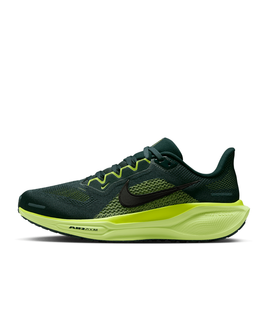 รองเท้าวิ่งโร้ดรันนิ่งผู้หญิง Nike Pegasus 41 - Seaweed/Cyber/Light Lemon Twist/ดำ