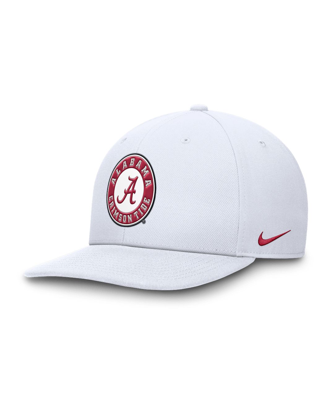 Alabama Crimson Tide Primetime Pro Men's Nike Dri-FIT College Adjustable Hat - White