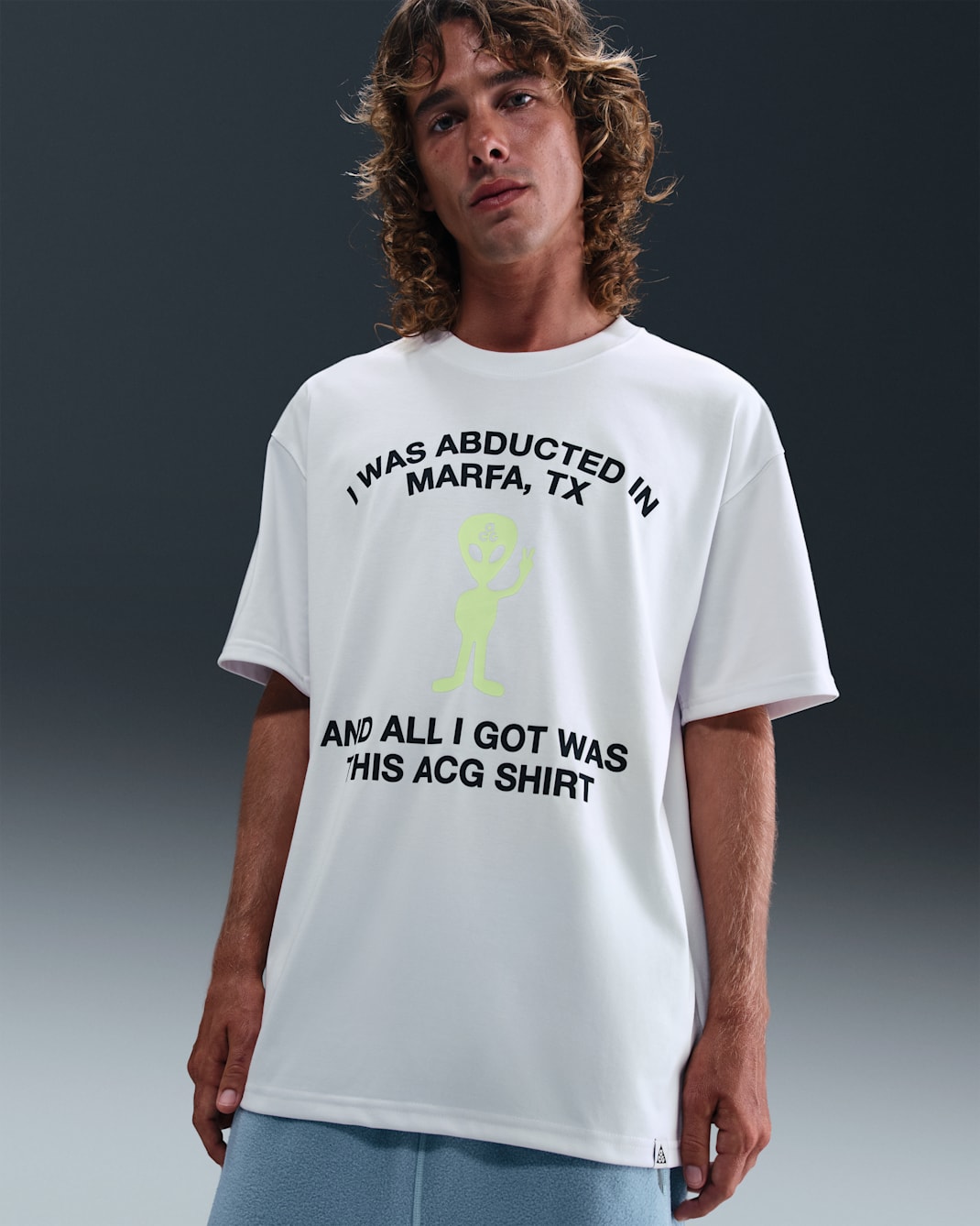 Nike ACG T-shirt för män - Summit White