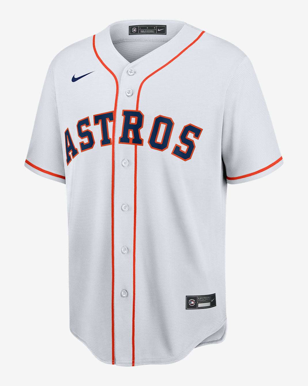 Jersey de béisbol Replica para hombre MLB Houston Astros (Yordan Alvarez) - Blanco