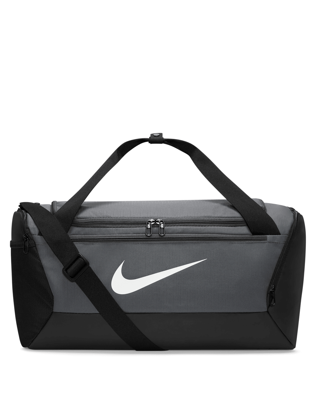 Nike Brasilia Training Duffel Bag (Small, 41L) - Iron Grey/Black/White