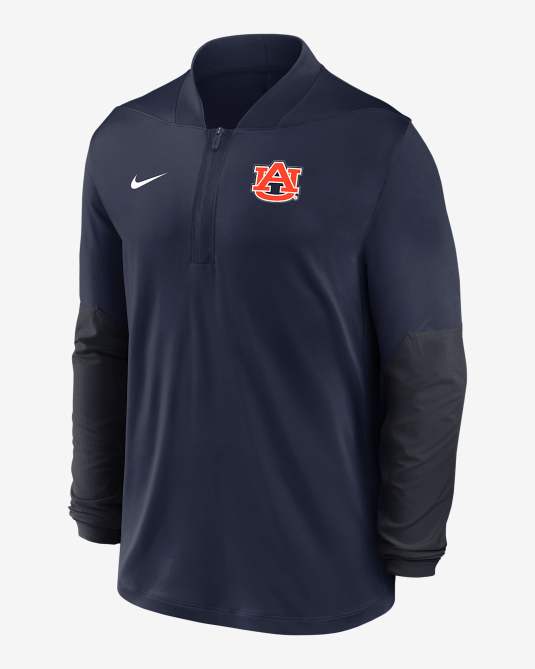 Auburn Men's Nike Dri-FIT College 1/2-Zip Top - Navy