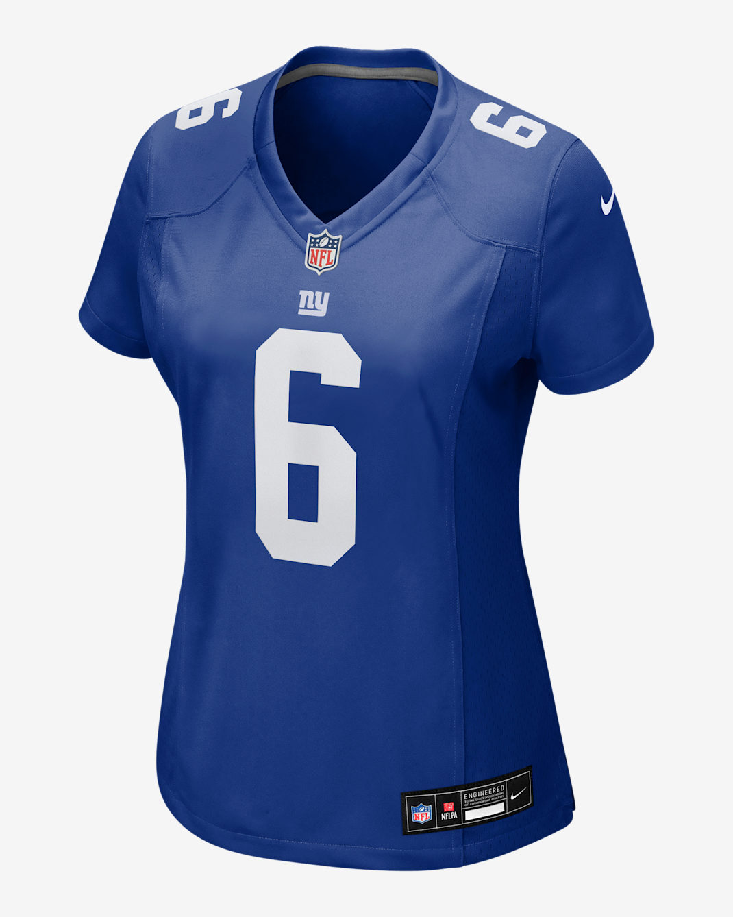 Jersey Nike de la NFL Game para mujer de Jaxson Dart de los New York Giants - Royal