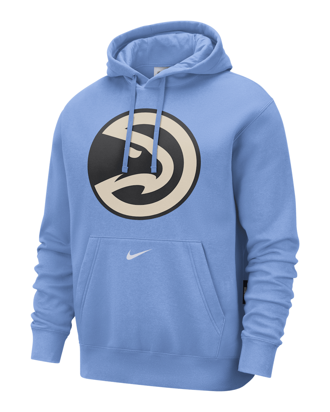 Atlanta Hawks Club City Edition Men's Nike NBA Fleece Pullover Hoodie - Valor Blue/White