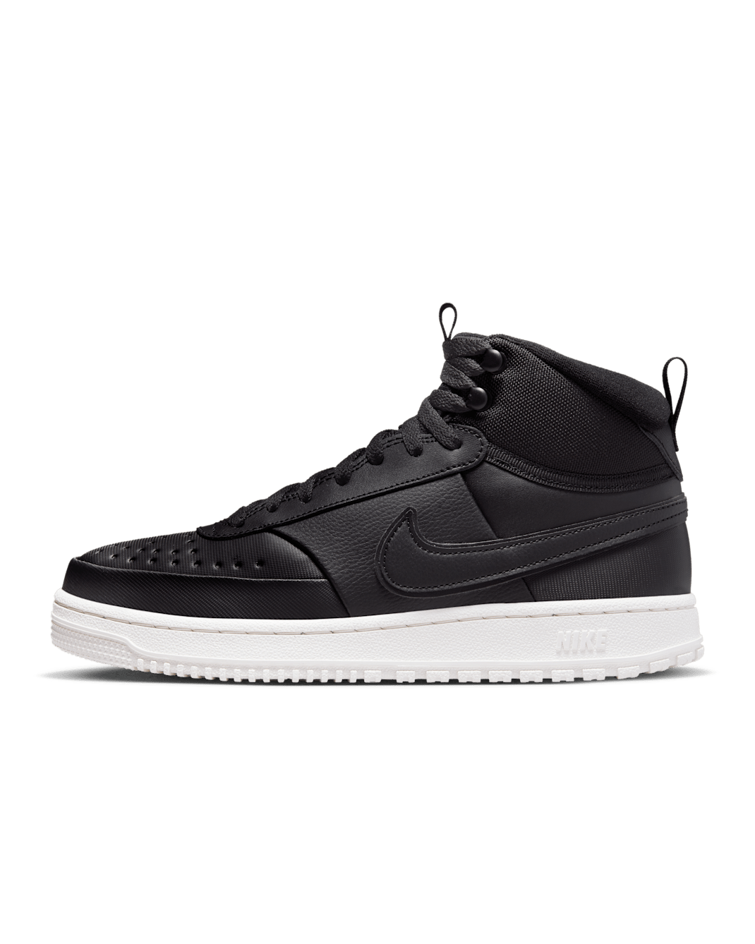 Nike Court Vision Mid Men's Winterized Shoes - Black/Phantom/Black
