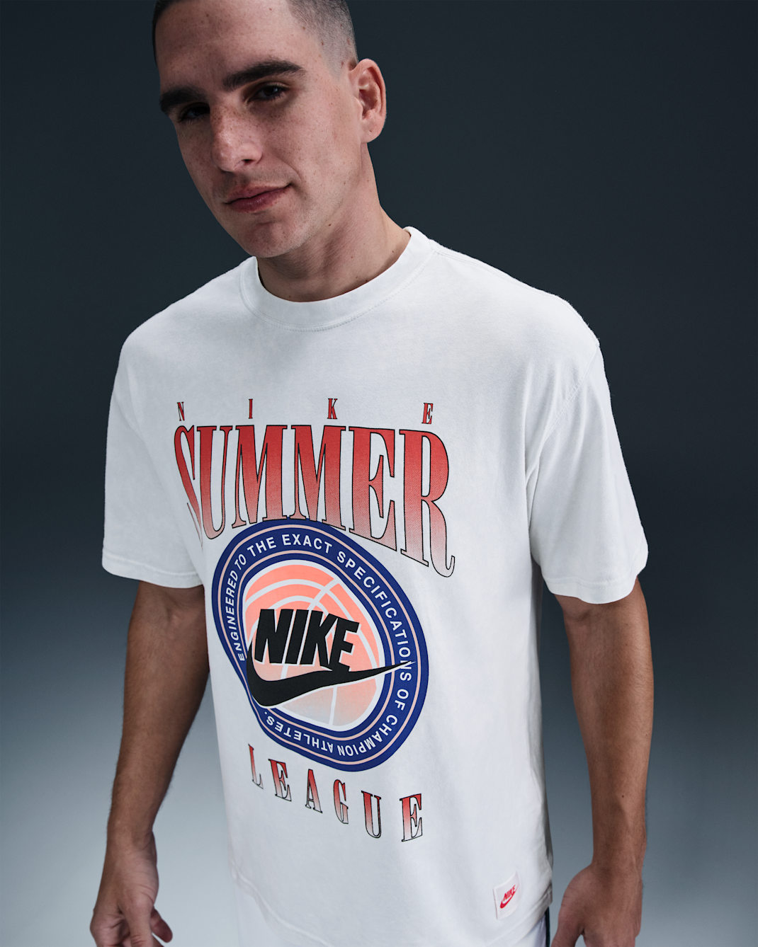 Playera de básquetbol Max90 para hombre Nike - Polvo fotón