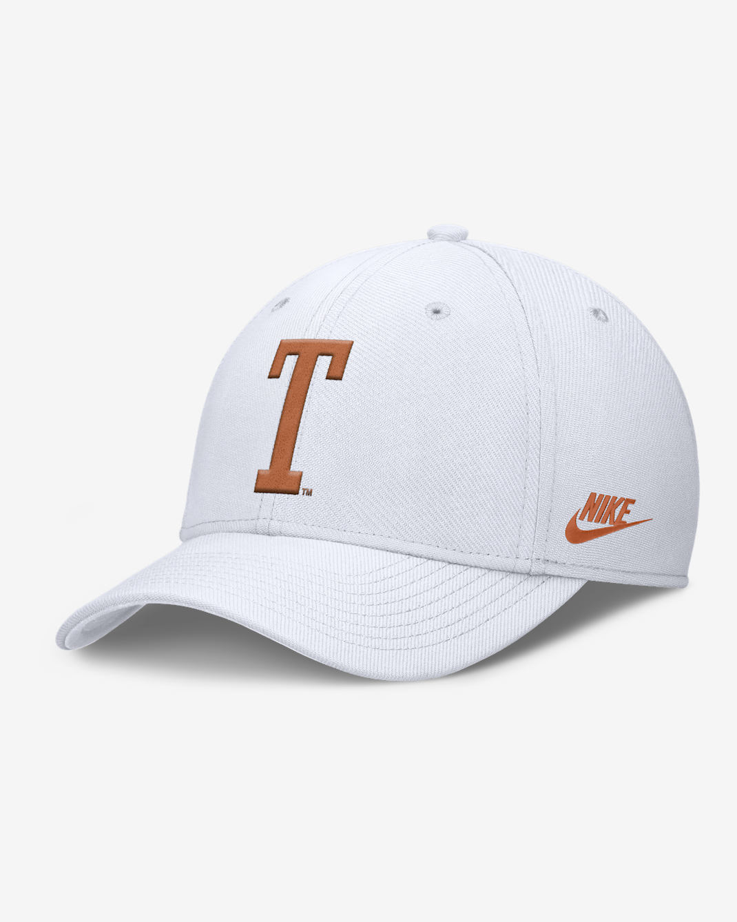 Texas Primetime Rise Academic Men's Nike Dri-FIT College Hat - White