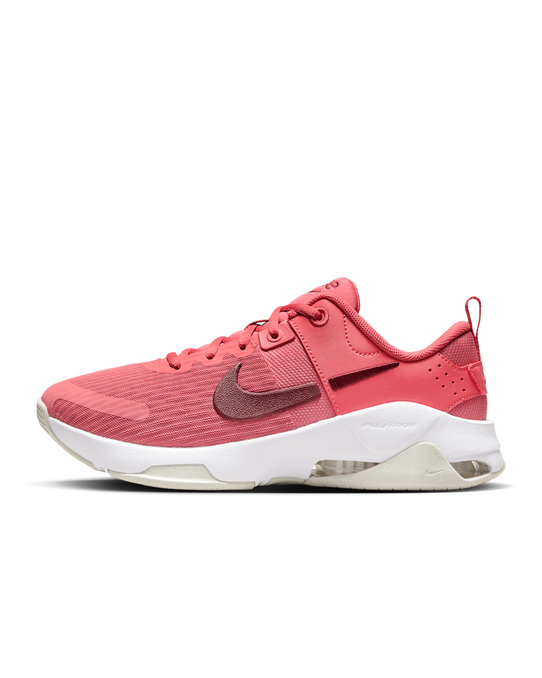 Nike Zoom Bella 6 Women's Workout Shoes - Adobe/Platinum Tint/Fierce Pink/Dark Team Red