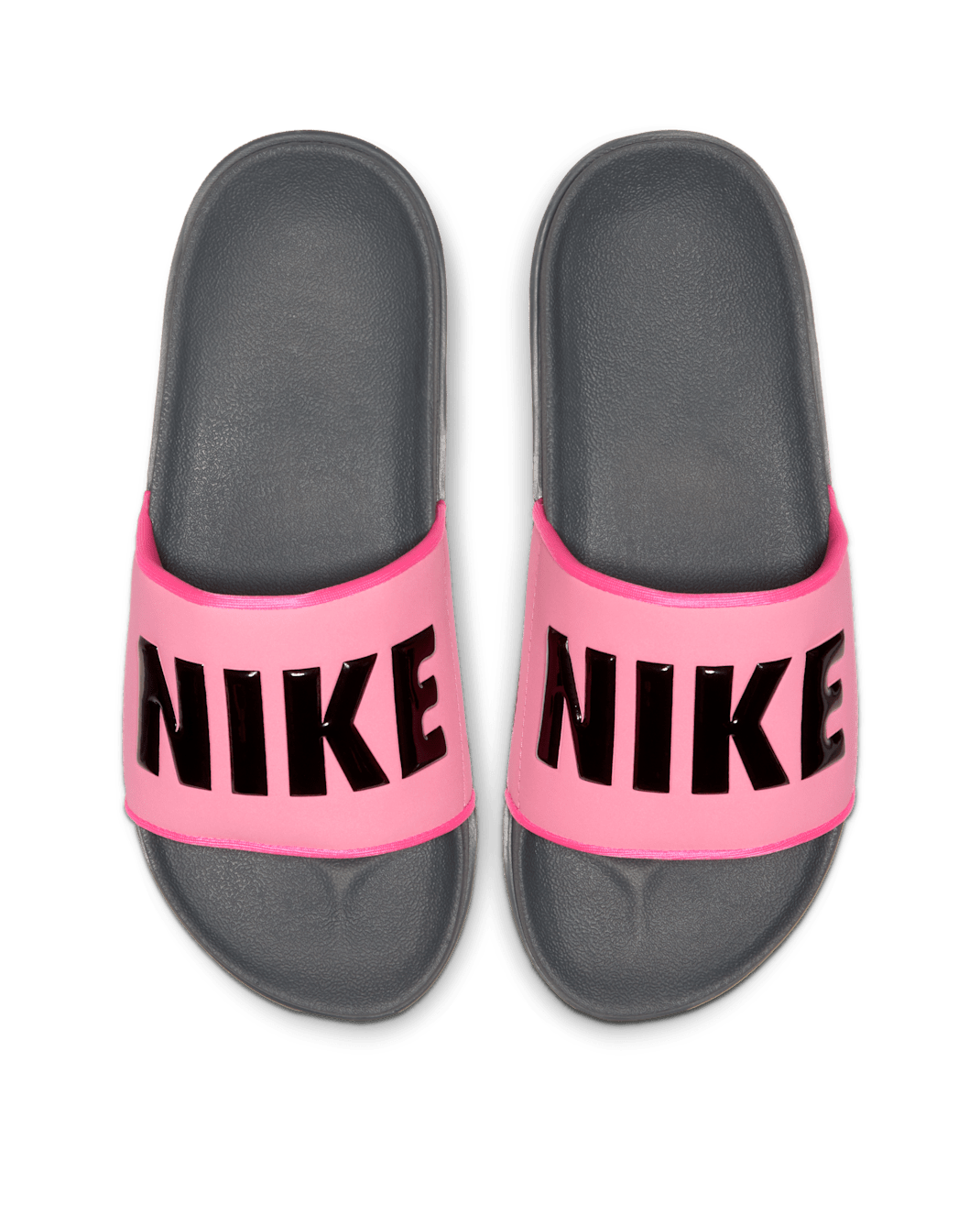 Claquette Nike Offcourt pour Femme - Pink Blast/Dark Grey/Noir