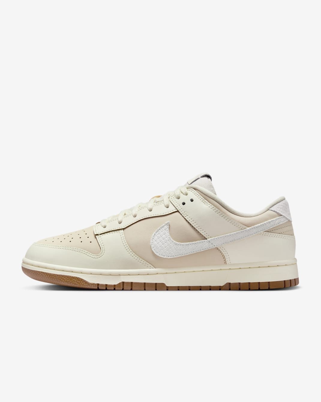 Nike Dunk Low Retro Shoes - Pearl White/Pale Ivory/Light British Tan/Sail