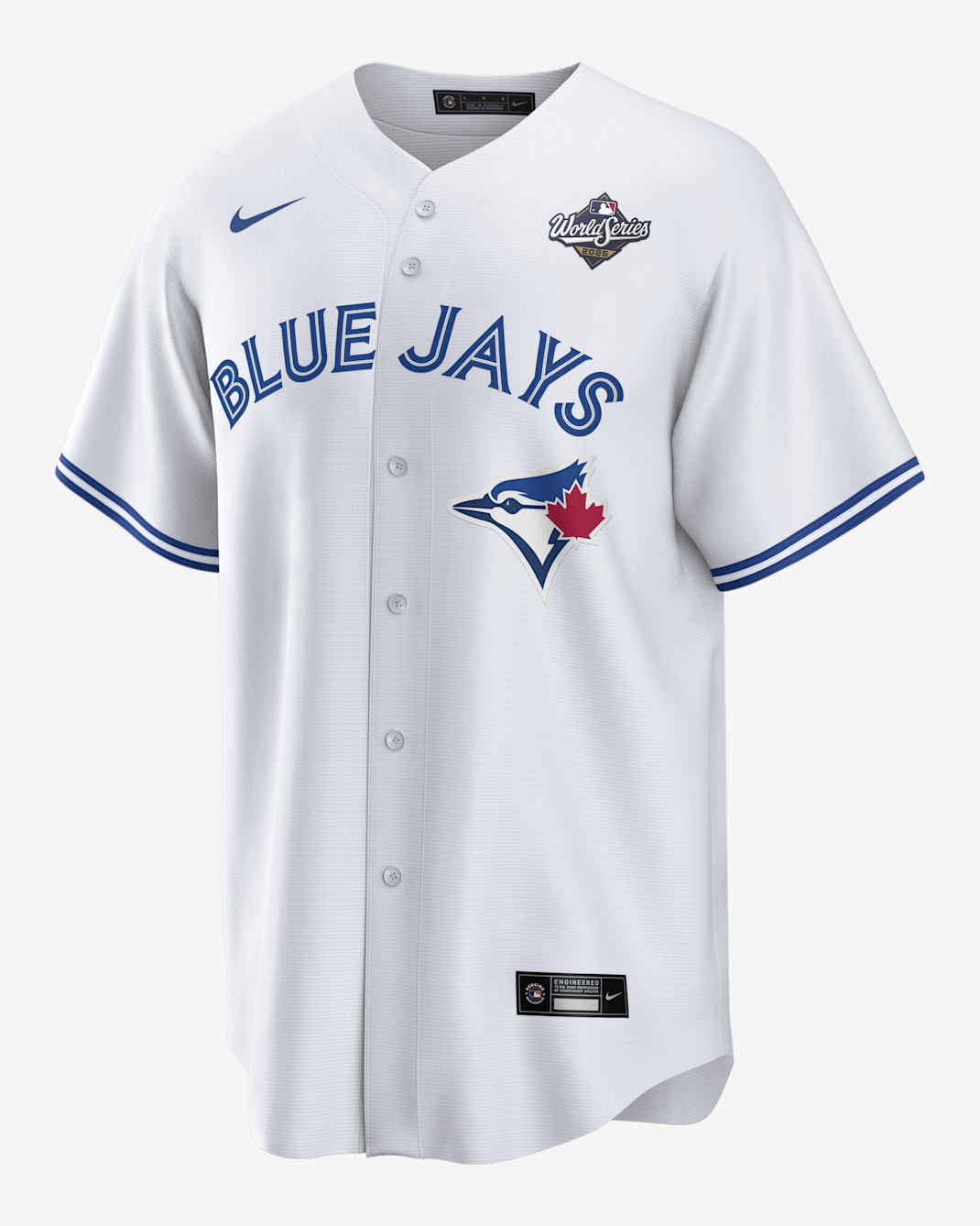 Toronto Blue Jays 2025 World Series Participant Men's Nike MLB Replica Jersey - White