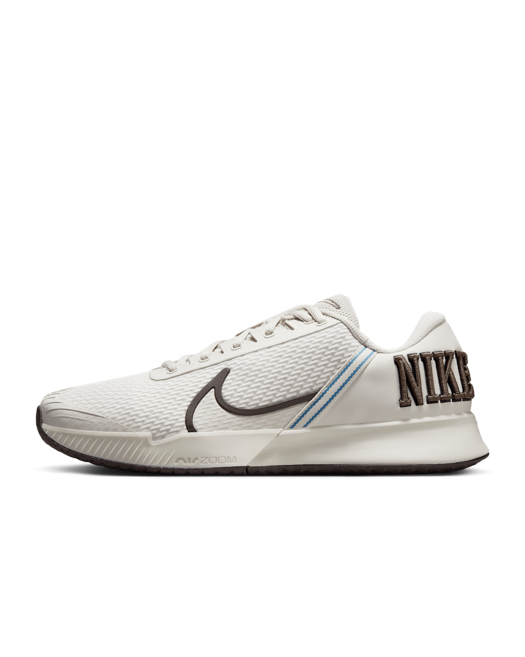 NikeCourt Vapor Pro 2 Heritage Men's Hard Court Tennis Shoes - Light Orewood Brown/Baroque Brown/Aegean Storm