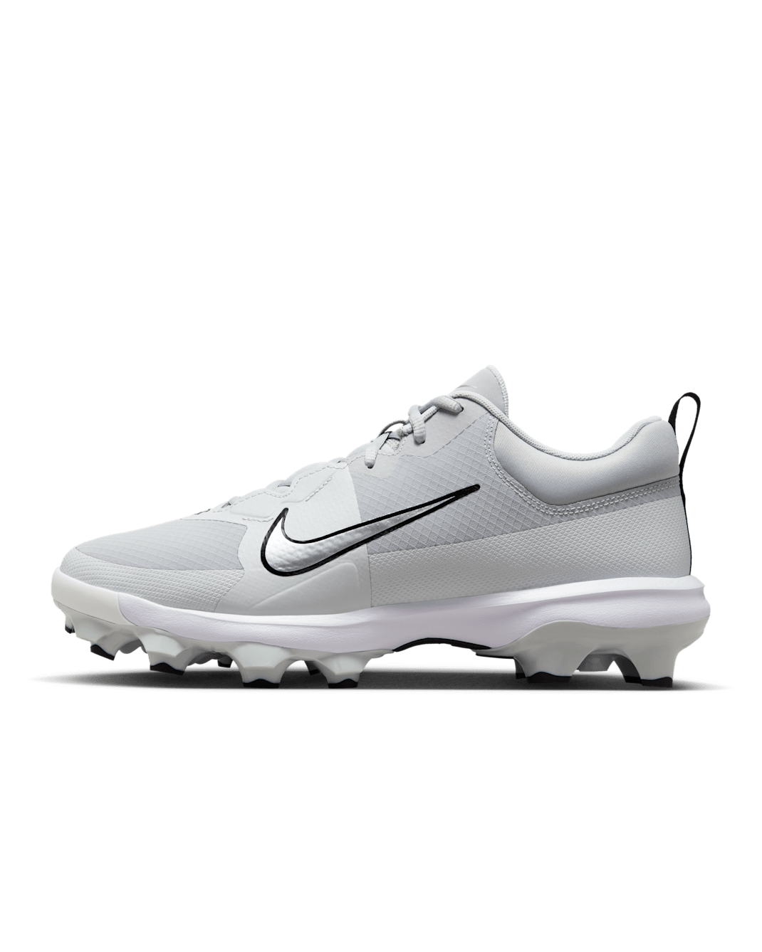 Nike Force Trout 9 Pro MCS Baseball Cleats - Wolf Grey/Pure Platinum/Black/Metallic Silver