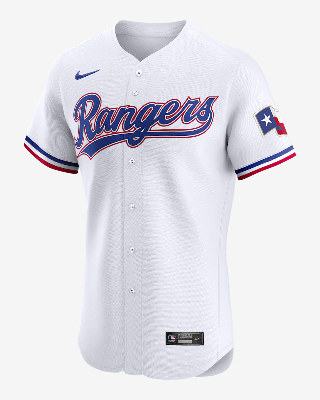Texas Rangers Men's Nike Dri-FIT ADV MLB Elite Jersey - White
