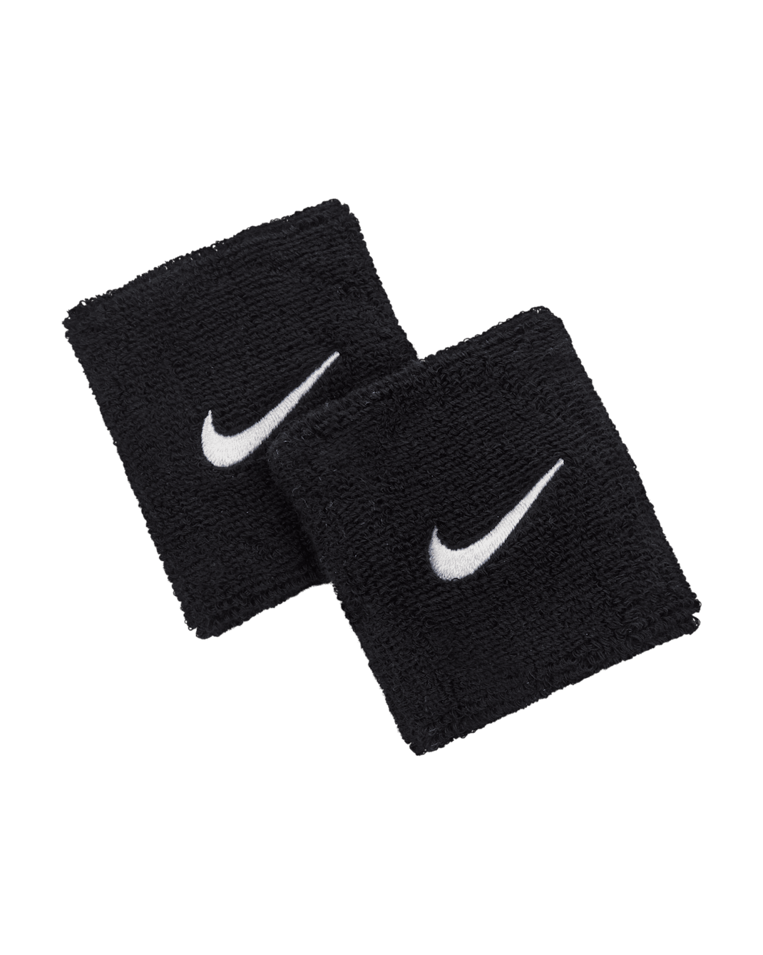 Polsini Nike Swoosh Classic (confezione da 2) - Nero/Bianco