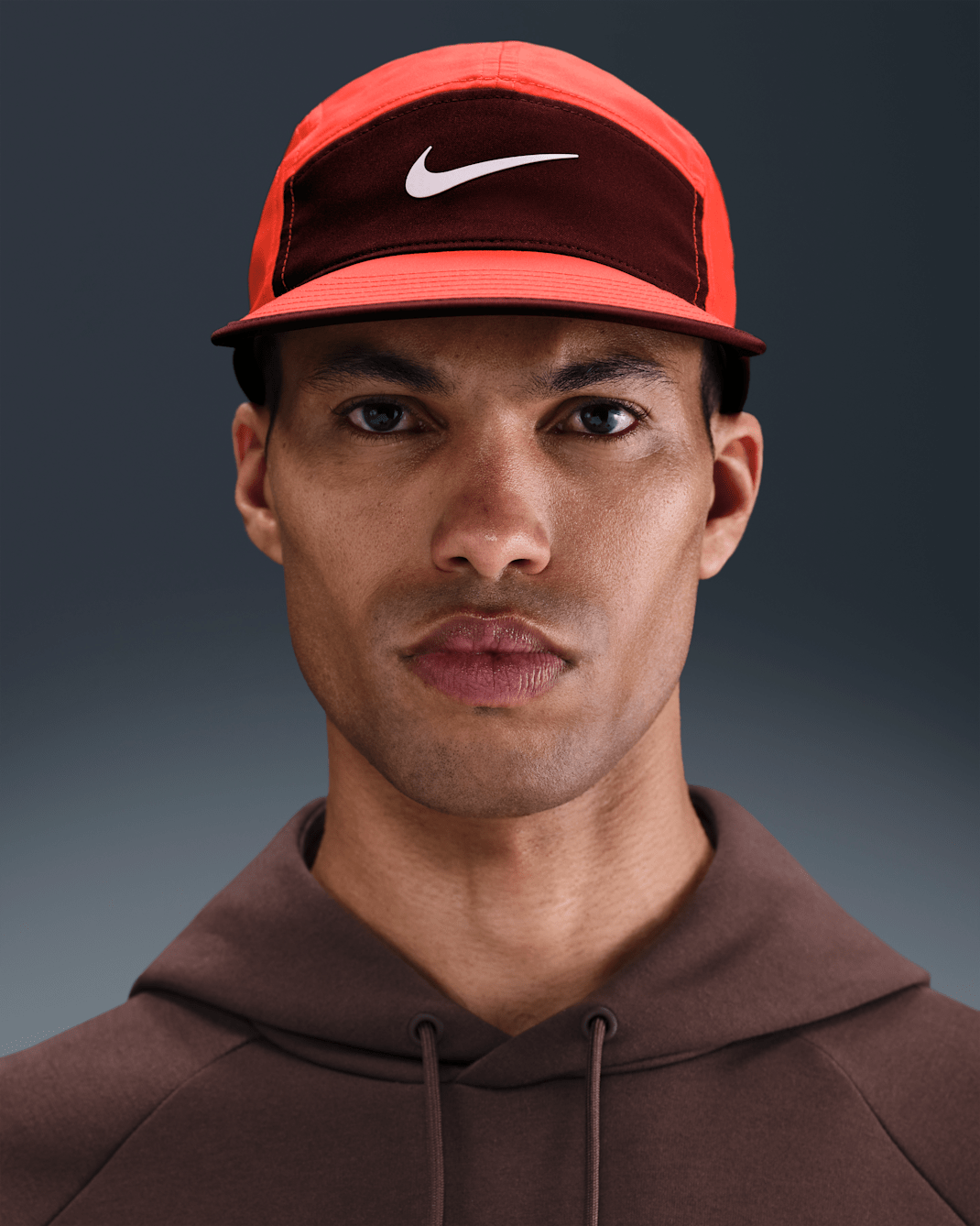 Nike Fly Dri-FIT Swoosh 軟帽 - Bright Crimson/Burgundy Crush/白色