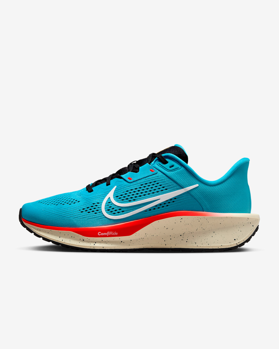 รองเท้าวิ่งโร้ดรันนิ่งผู้ชาย Nike Quest 6 - Baltic Blue/ดำ/Bright Crimson/ขาว