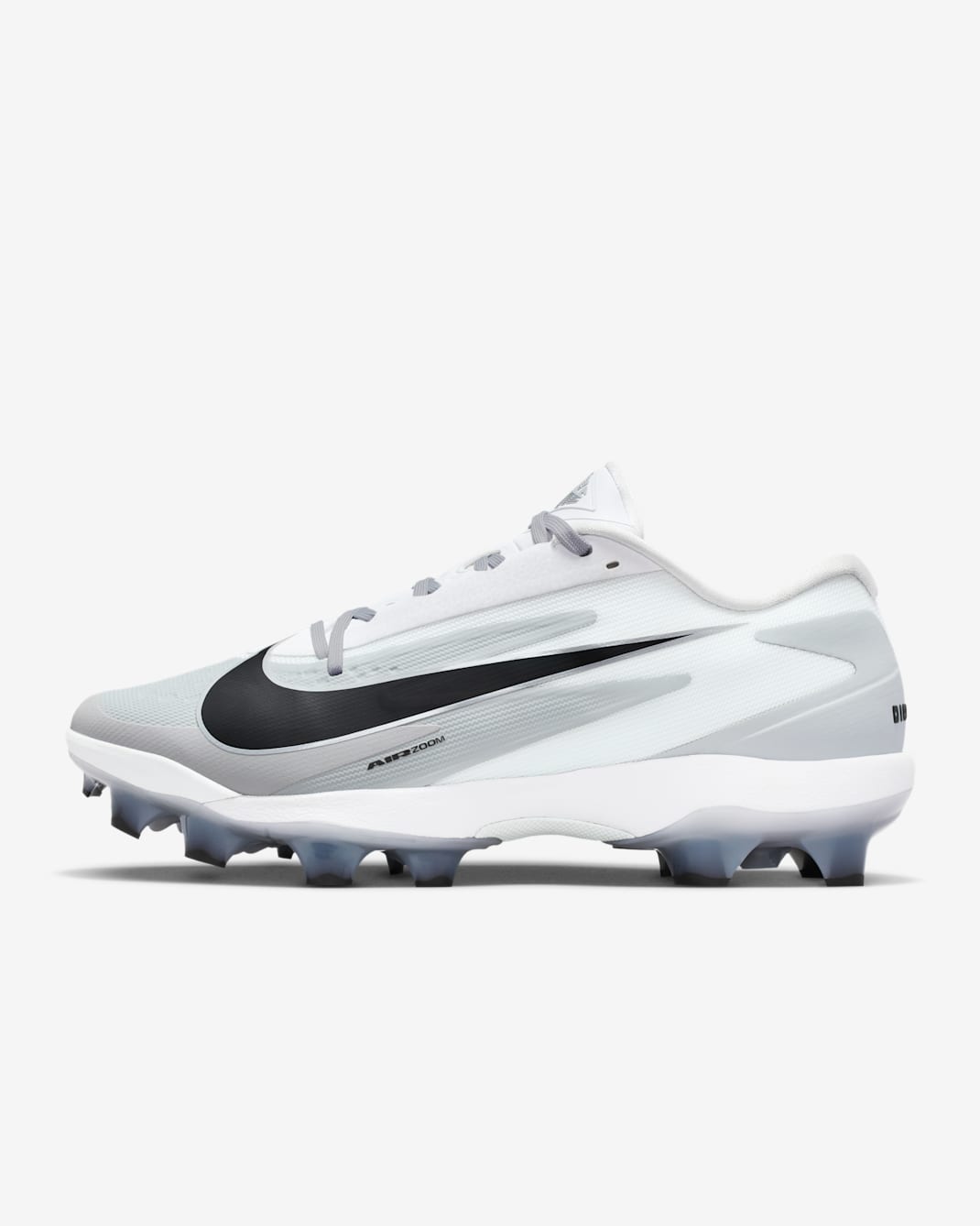 Nike Diamond Standout MCS Baseball Cleats - Wolf Grey/White/Black