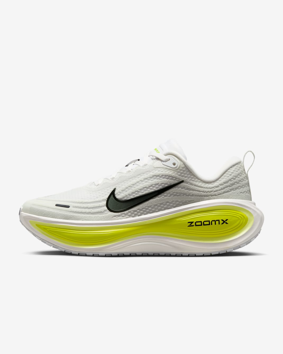 Tenis de correr en pavimento para mujer Nike Vomero Plus - Blanco/Cíber/Toque de limón claro/Negro