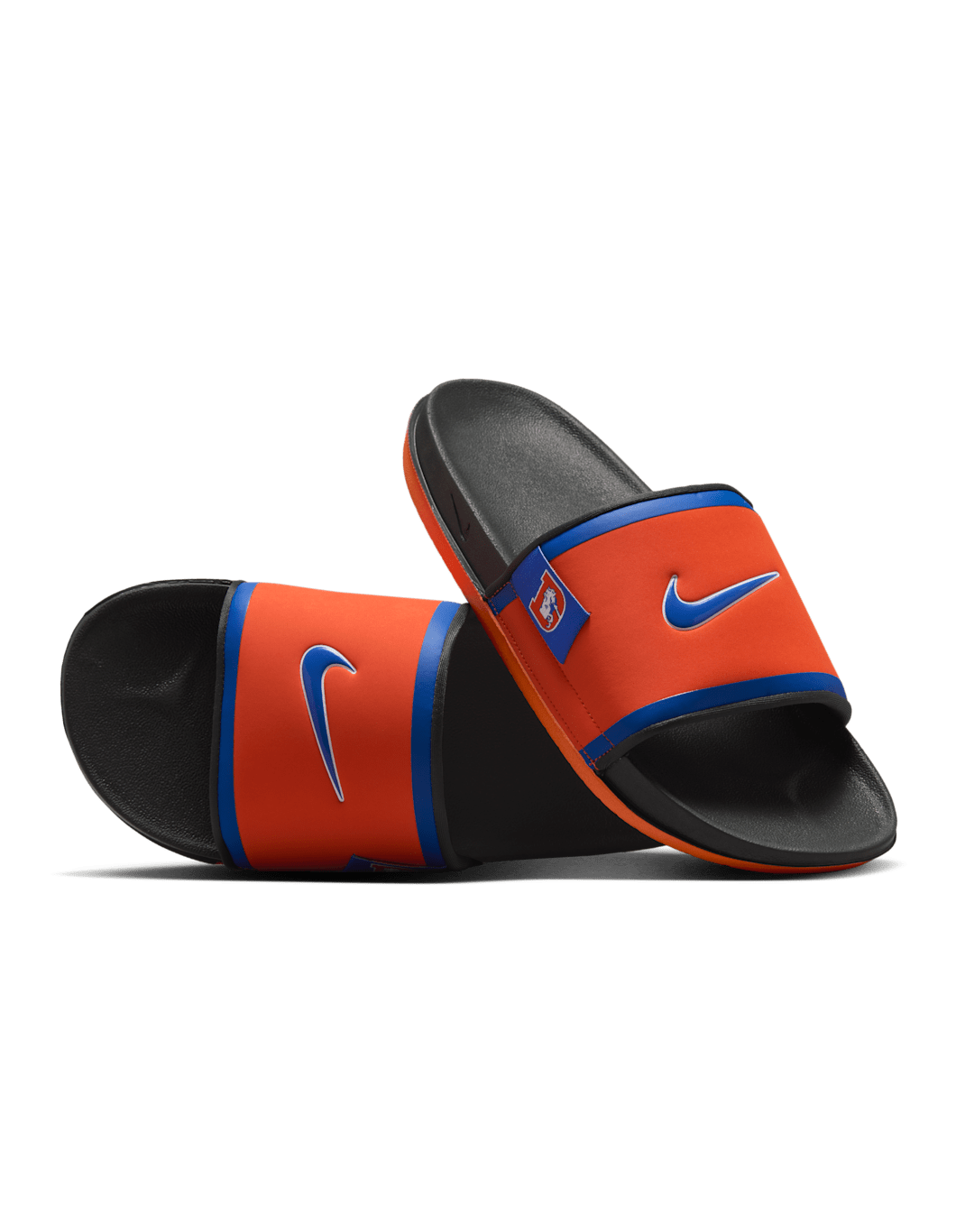 Chanclas Offcourt Nike Offcourt (Denver Broncos) - Naranja brillante/Gris humo oscuro/Azul valor