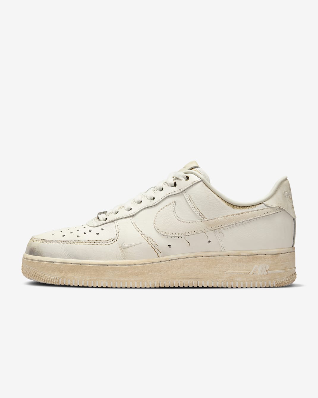 Nike Air Force 1 "Dirty Triple White" Men's Shoes - White/White/White