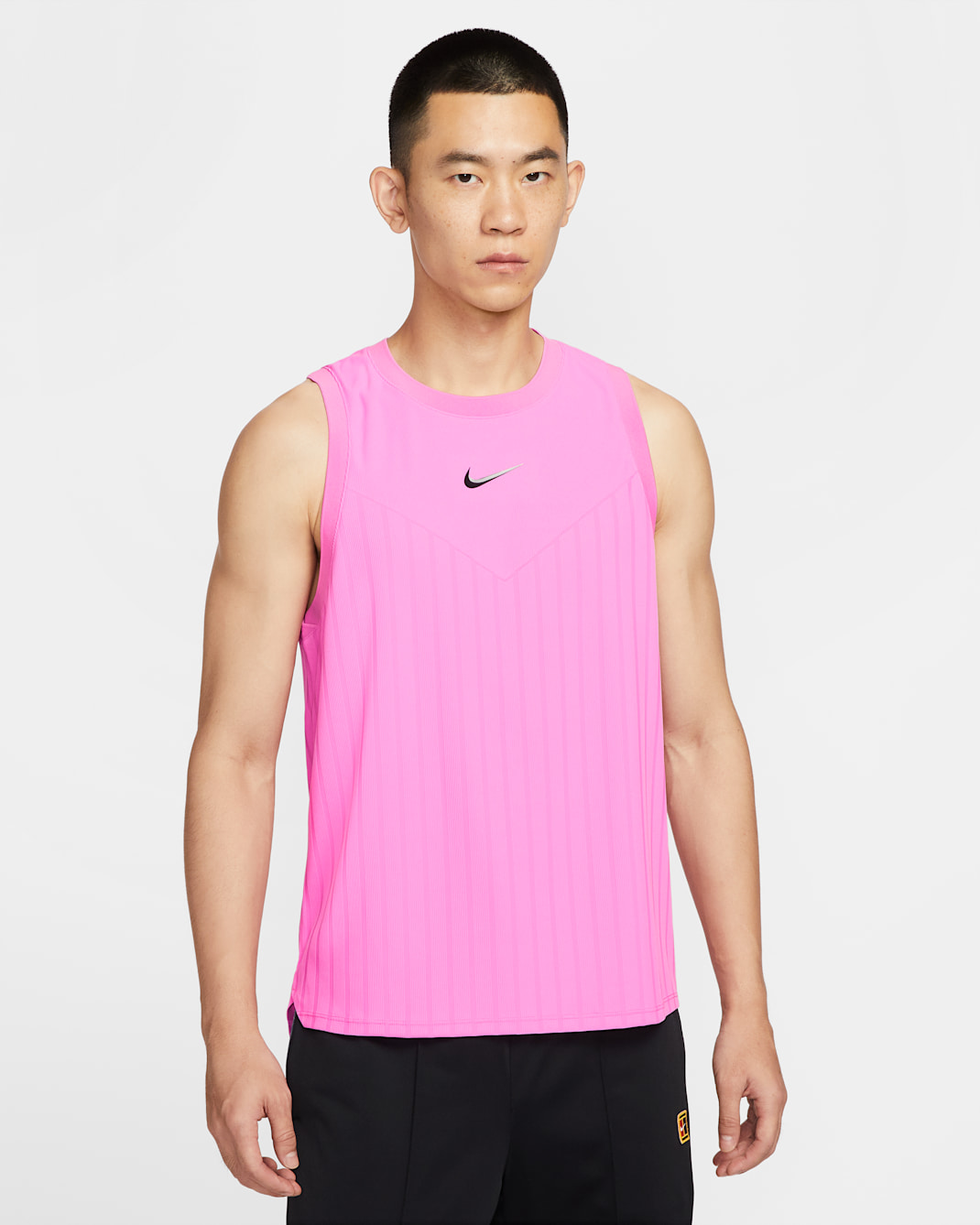 NikeCourt Slam Men's Dri-FIT ADV Tennis Tank Top - Playful Pink
