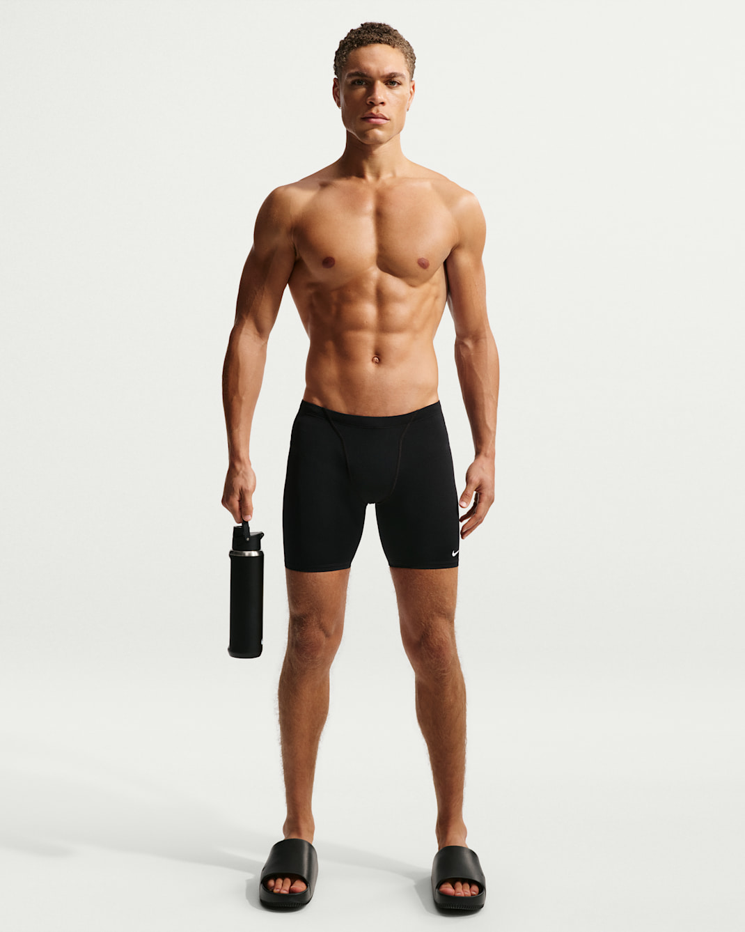 Nike Swim HydraStrong Essential Men's 6" Jammer - Black