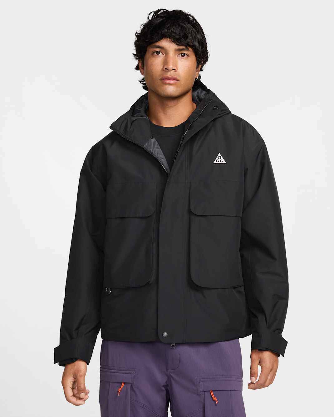 Nike ACG PrimaLoft® "Skull Peak" Storm-FIT Jacke (Herren) - Schwarz/Anthracite/Schwarz/Summit White