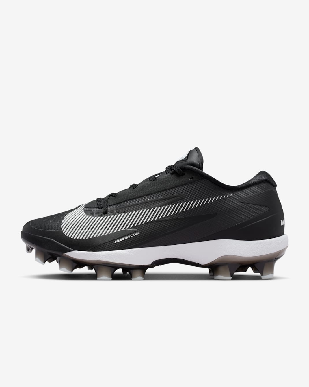 Nike Speed Low MCS Baseball Cleats - Black/White