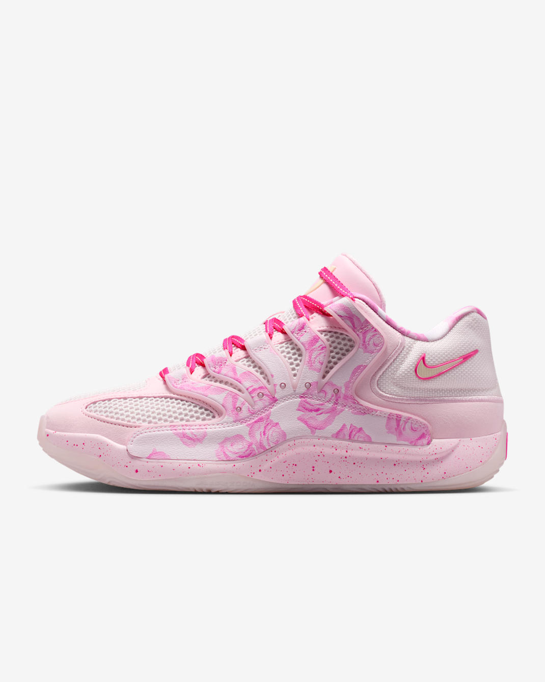 KD18 'Aunt Pearl' Basketball Shoes - Pearl Pink/Tulip Pink/Playful Pink/Laser Fuchsia