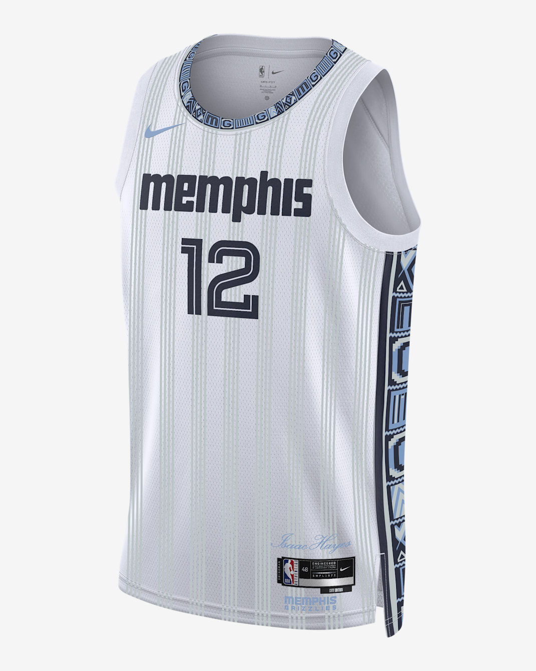 Ja Morant Memphis Grizzlies City Edition Men's Nike NBA Swingman Jersey - White