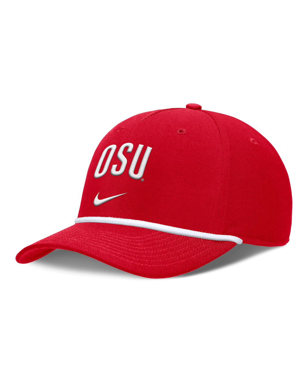 Ohio State Primetime Rise Campus Men's Nike College Adjustable Hat - Red