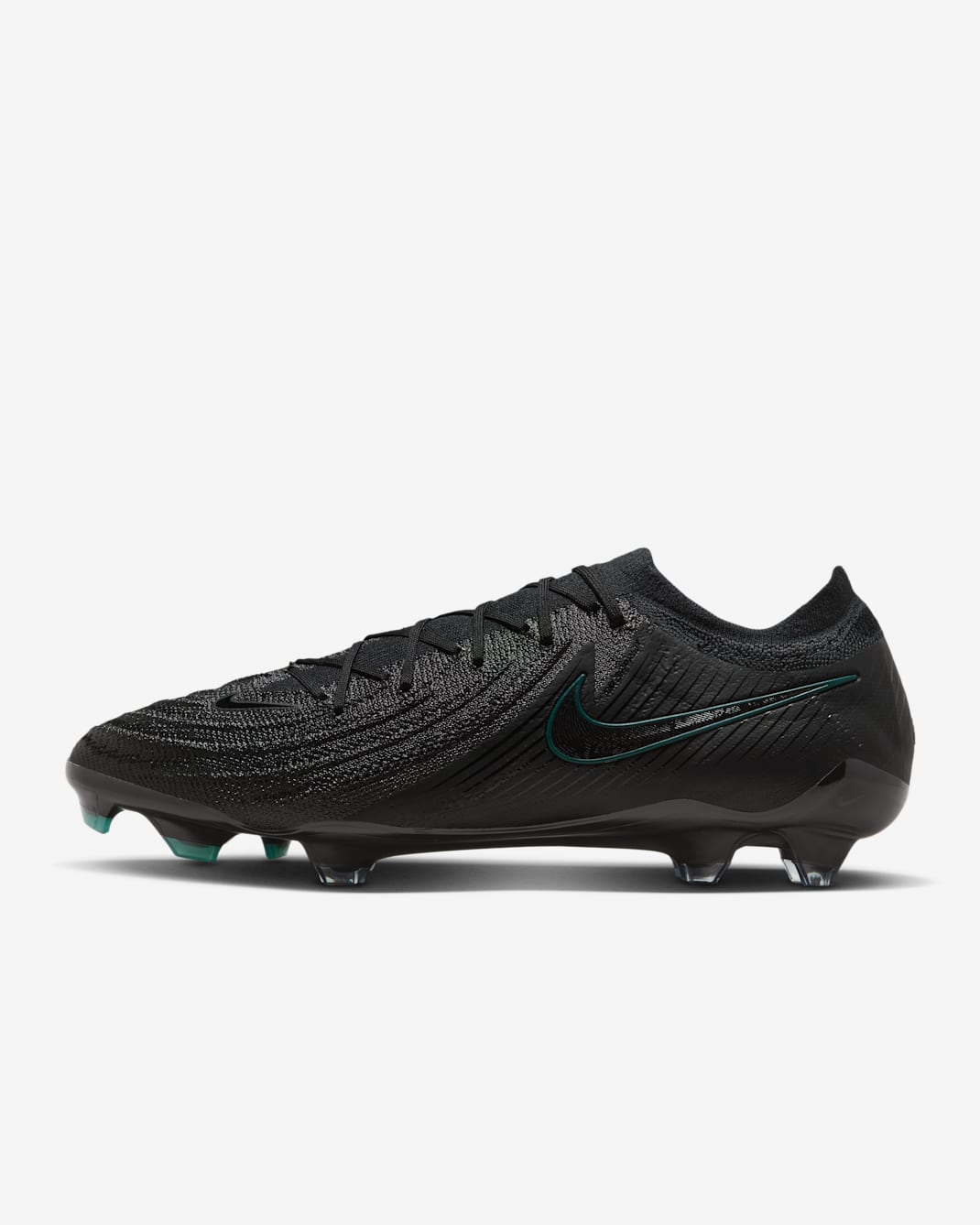 Nike Phantom GX 2 Elite Firm-Ground Low-Top Football Boot - Black/Deep Jungle/Black