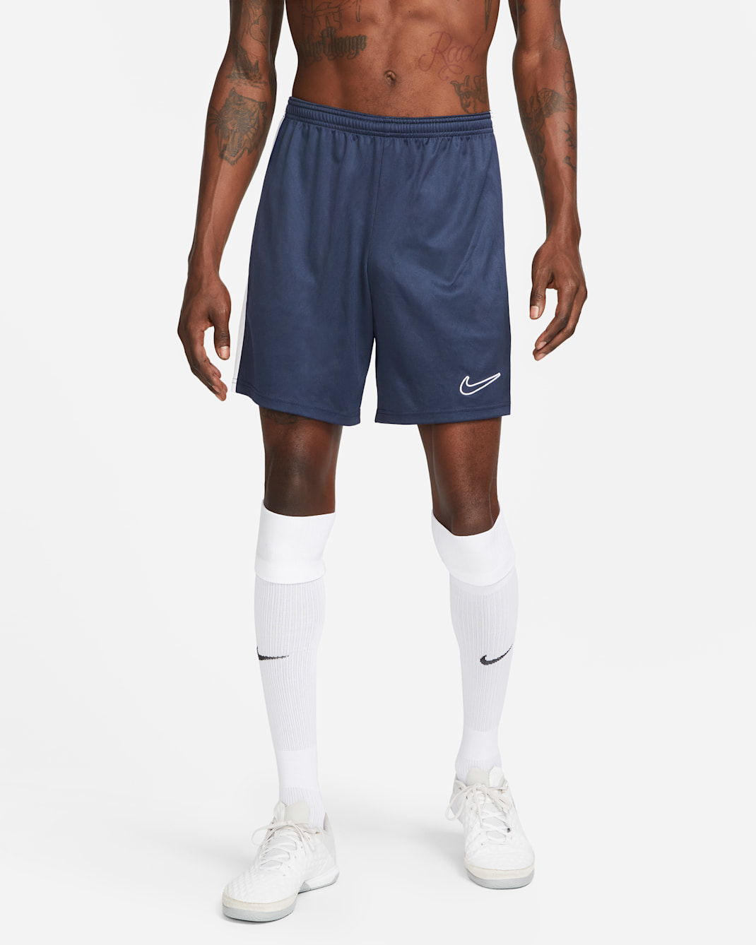 Nike Dri-FIT Academy Men's Dri-FIT Football Shorts - Obsidian/White/White