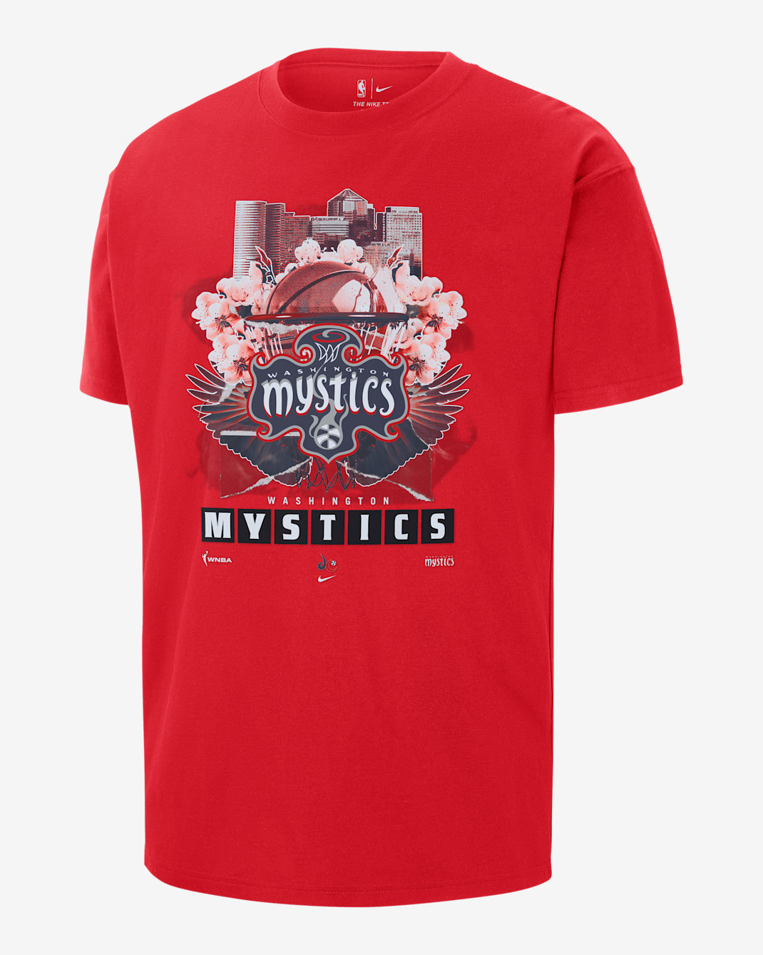 Washington Mystics Men's Nike WNBA Max90 T-Shirt - University Red