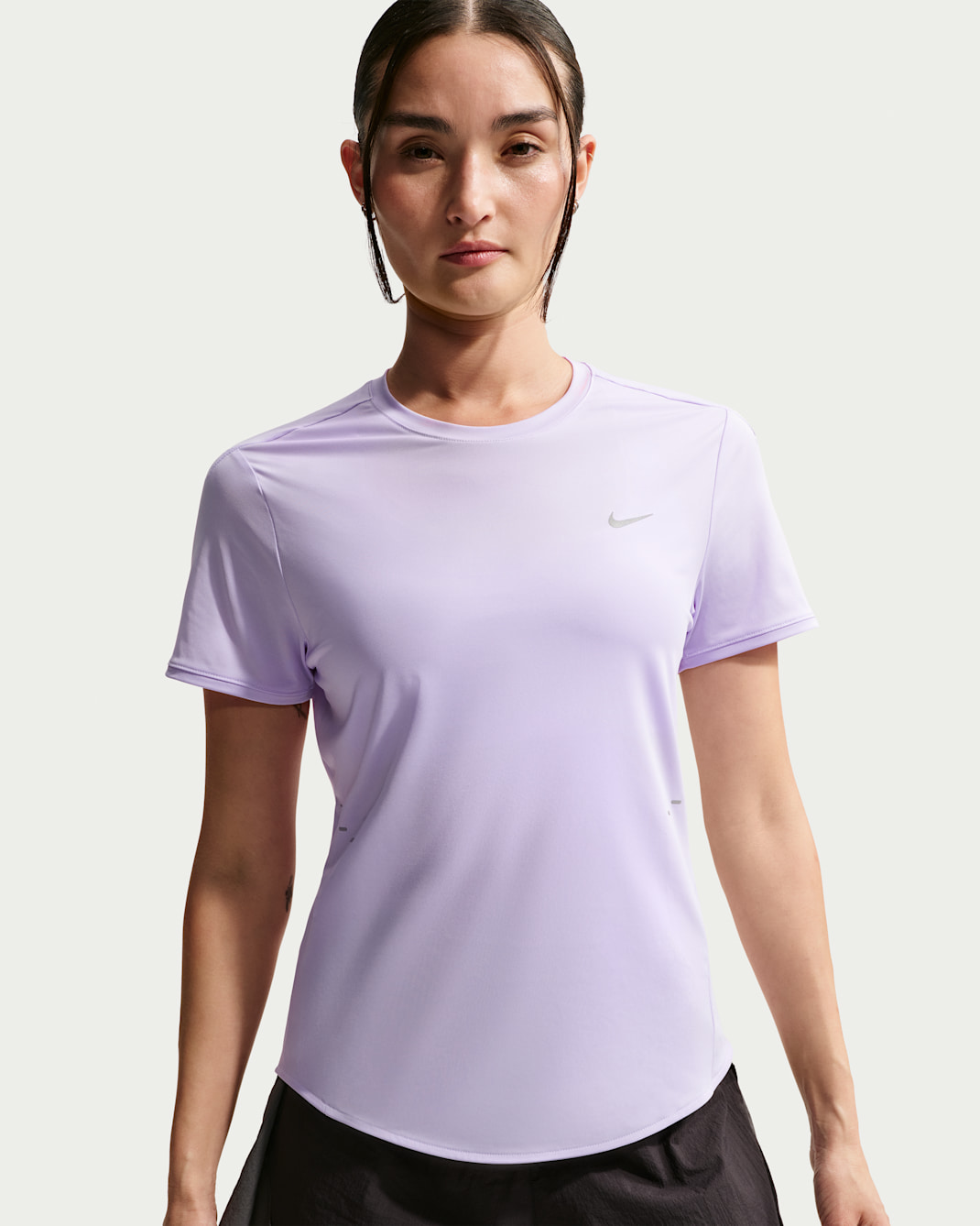 Nike Swift Women's Dri-FIT Short-Sleeve Running Top - Violet Mist