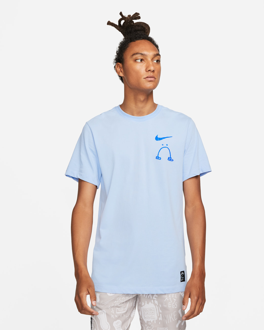Nike Dri-FIT Nathan Bell Men's Running T-Shirt - Aluminium