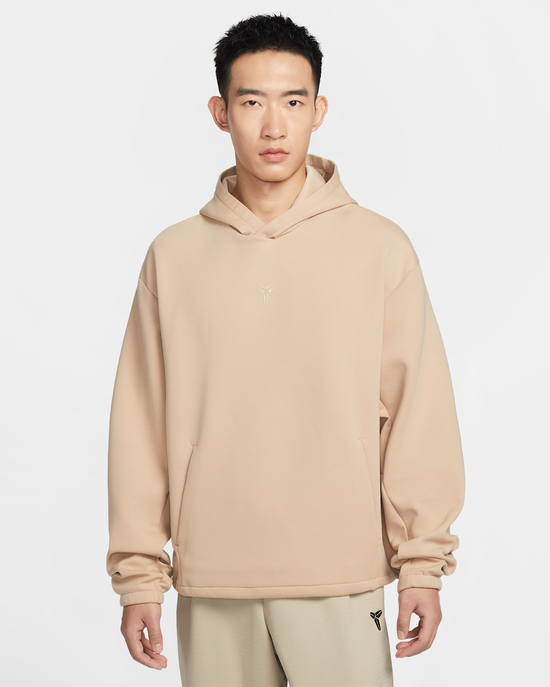 コービー メンズ ナイキ Dri-FIT トレーナー バスケットボールパーカー - リネン/リネン