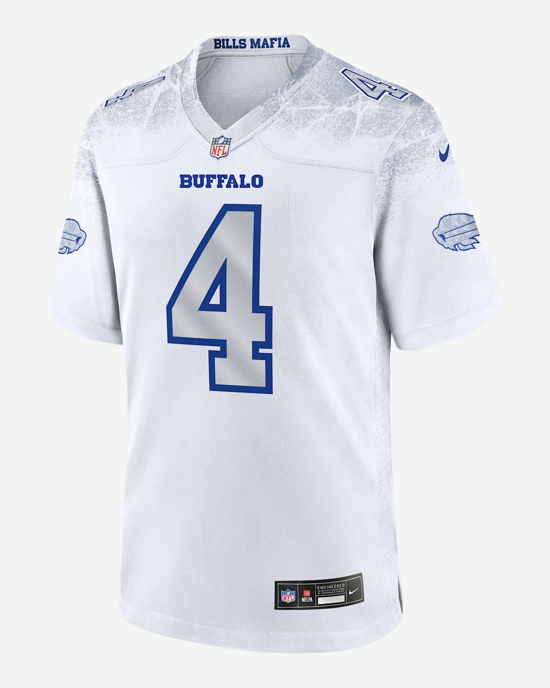James Cook III Buffalo Bills Rivalries Collection Men’s Nike NFL Game Jersey - White