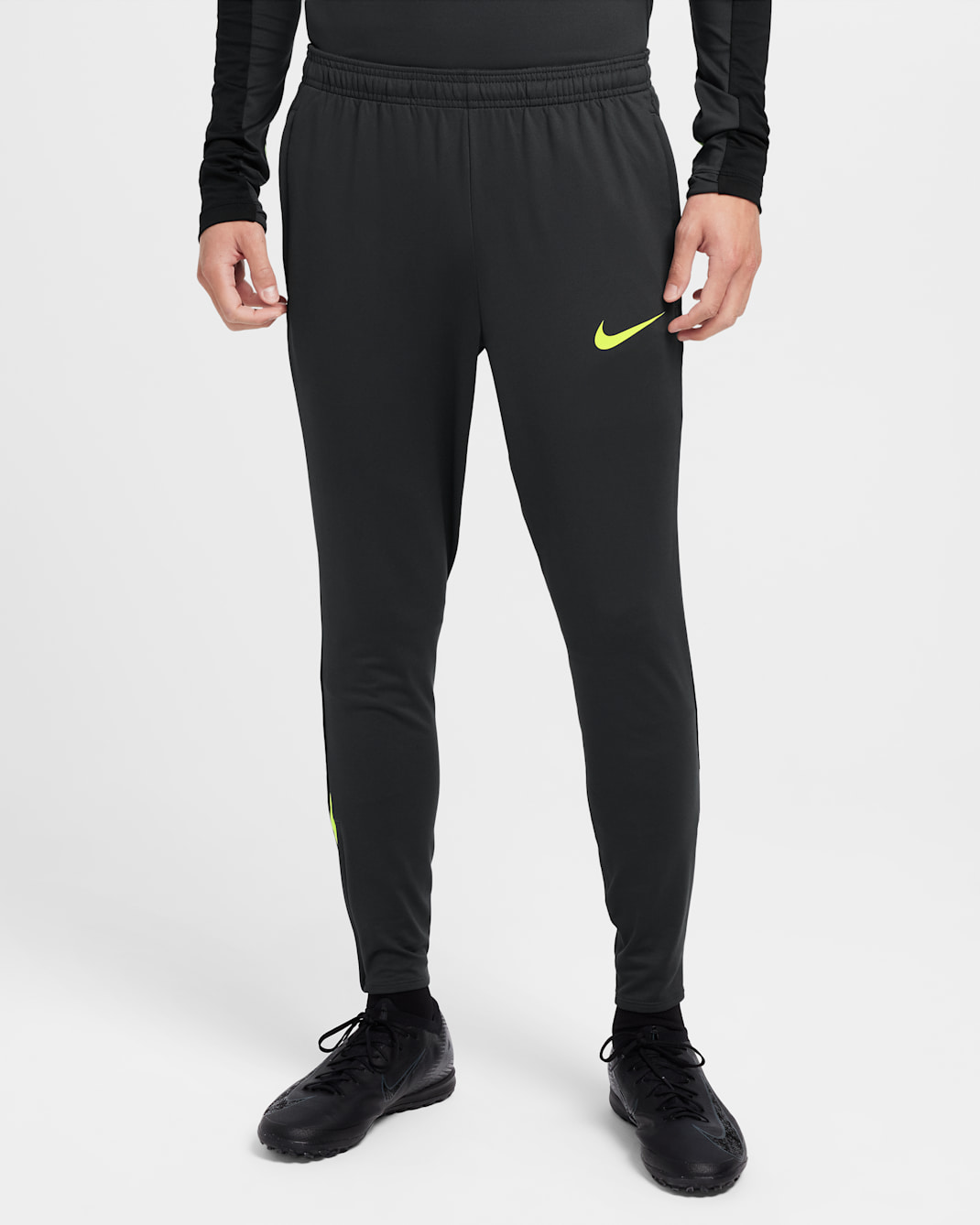 Nike Strike 男款 Dri-FIT 足球長褲 - Anthracite/Volt/Volt