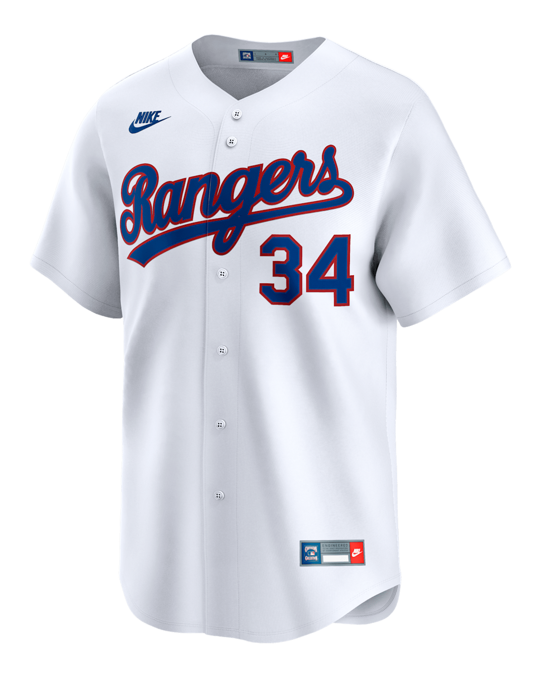 Nolan Ryan Texas Rangers Cooperstown Men's Nike Dri-FIT ADV MLB Limited Jersey - White