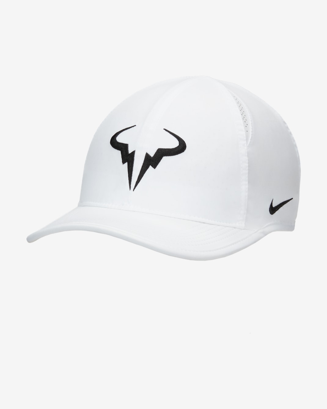 ナイキ Dri-FIT クラブ アンストラクチャード ラファ キャップ - ホワイト/ブラック