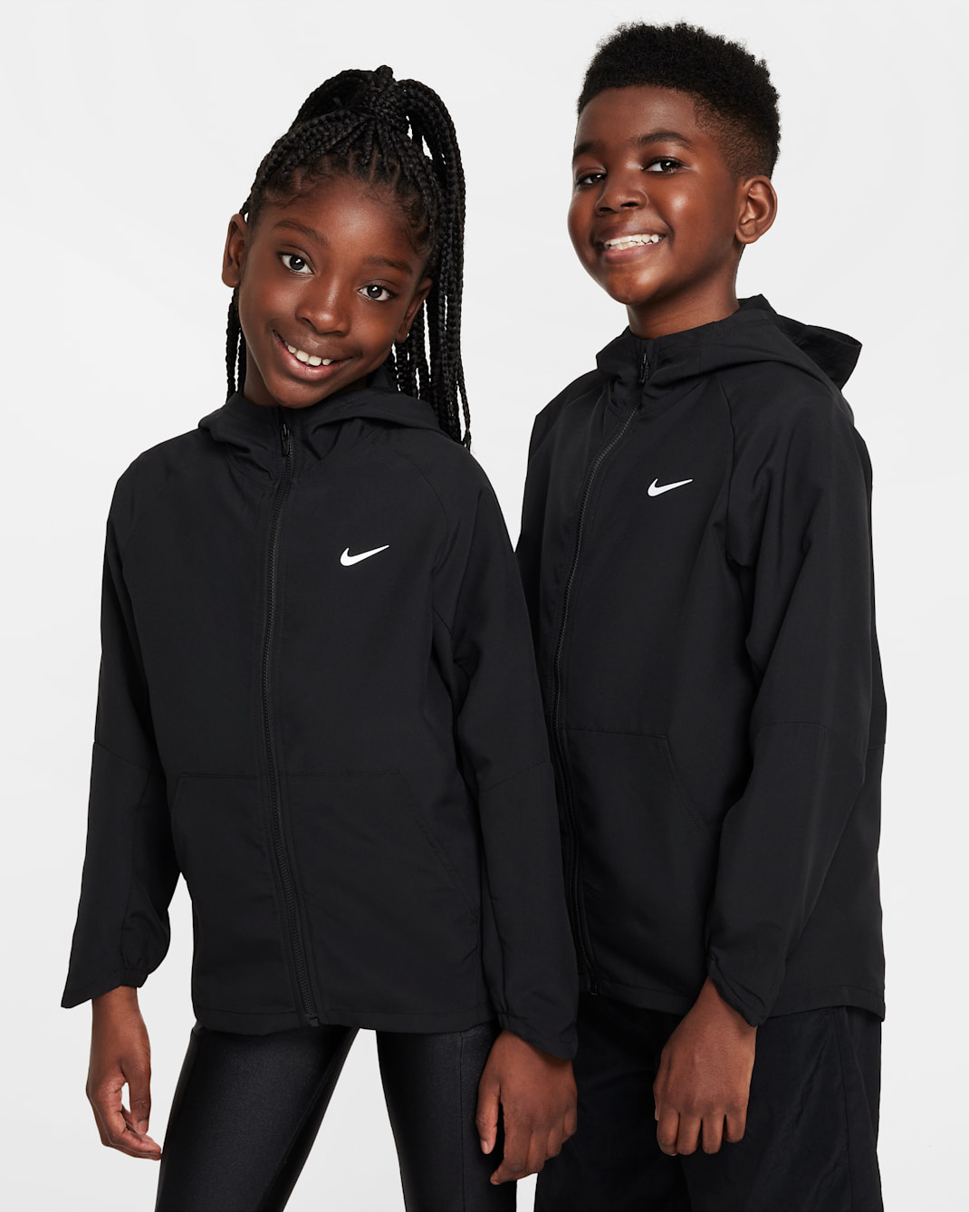 Nike Older Kids' Dri-FIT UV Training Jacket - Black