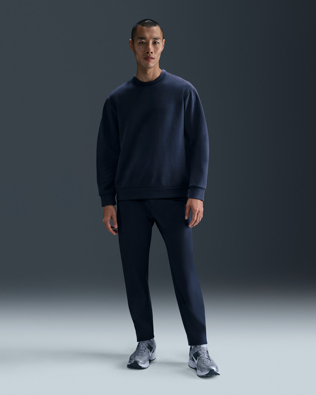 ナイキ 24.7 パーフェクトストレッチ メンズ Dri-FIT 5ポケット スリムフィット パンツ - オブシディアン/ブラック/ダークオブシディアン