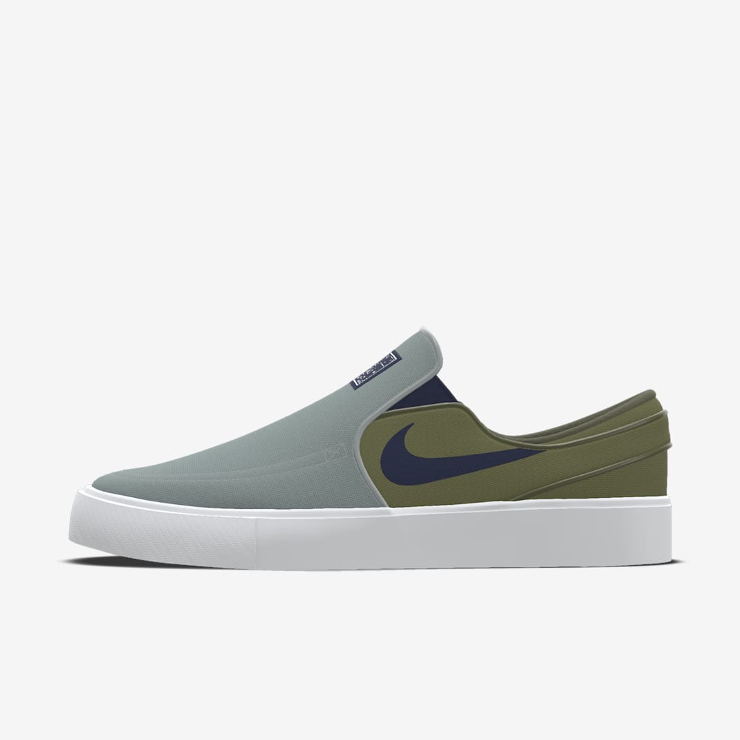 Nike SB Zoom Janoski Slip By You tilpassede skatesko til herre - Flerfarget/Flerfarget/Flerfarget/Flerfarget