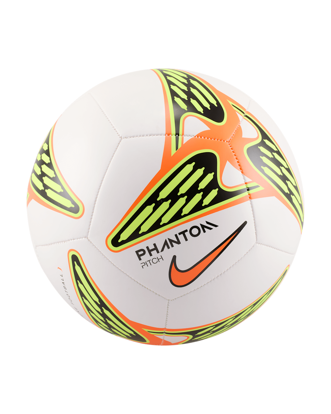 Ballon de foot Nike Phantom - Blanc/Volt/Hyper Crimson